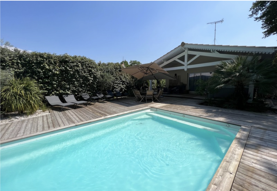 Façade de la villa Celocla